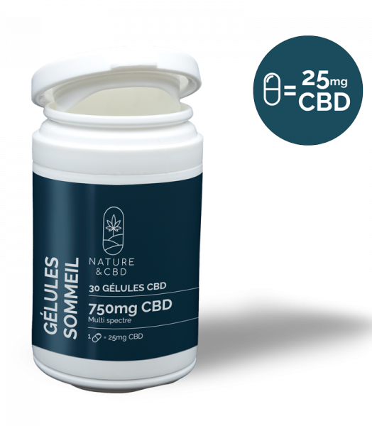 Gélule CBD Symbiose SOMMEIL