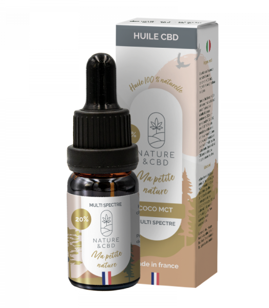 Huile CBD 20% - Ma Petite Nature