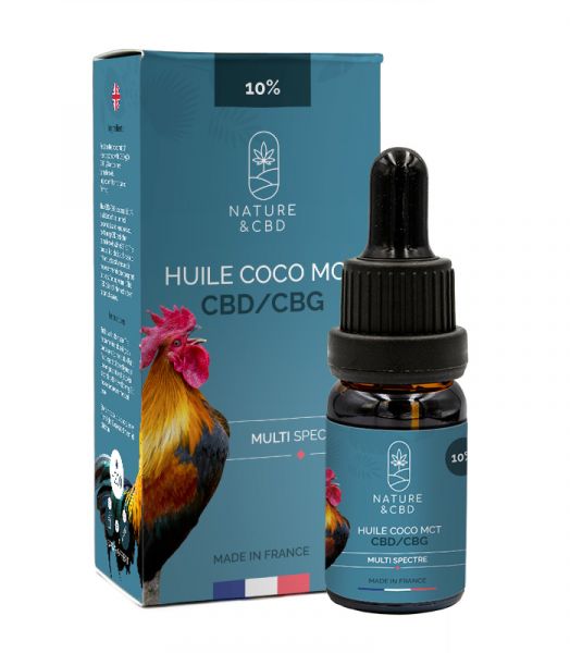 Huile CBD / CBG coco 10%